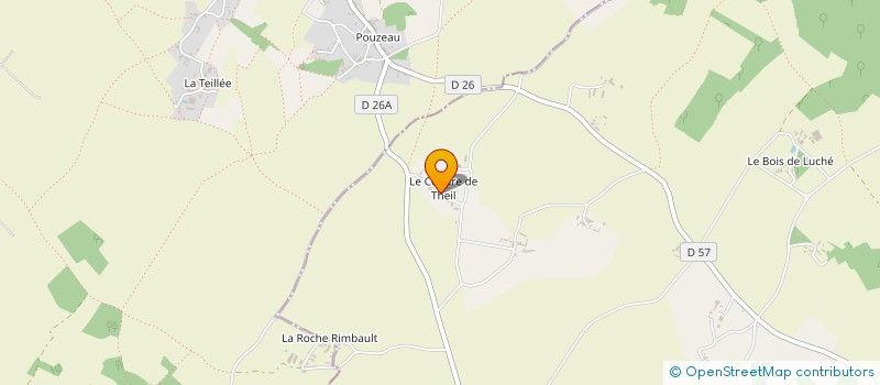 localisation de l'entreprise MONSIEUR ANDRE BONNET à SAINT-COUTANT