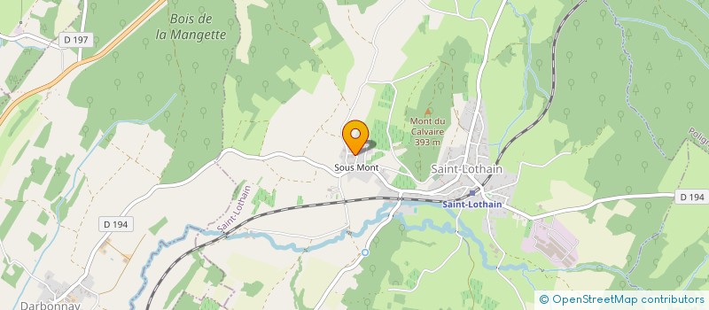 localisation de l'entreprise MONSIEUR ANDRE BONNOT  VERS-SOUS-SELLIERES