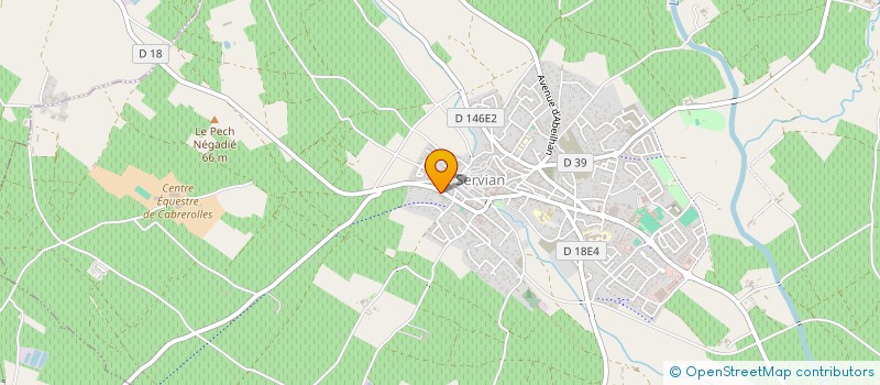 localisation de l'entreprise MONSIEUR ANDRE BOSC à SERVIAN