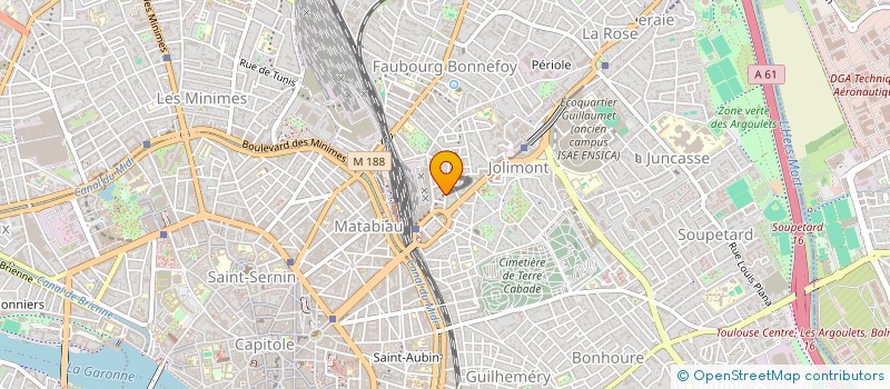 localisation de l'entreprise MONSIEUR ANDRE BOTTARO à TOULOUSE