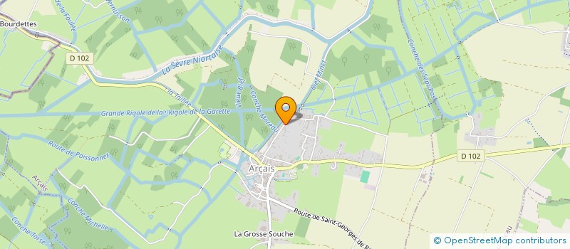 localisation de l'entreprise MONSIEUR ANDRE BOUCHAND  ARCAIS