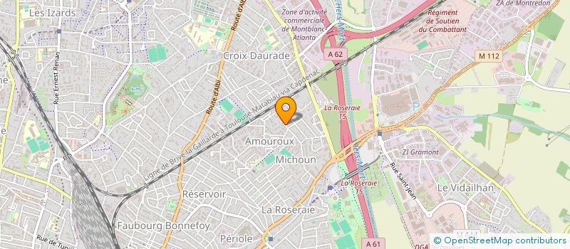 localisation de l'entreprise MONSIEUR ANDRE BOUILLEAUX à TOULOUSE