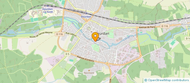 localisation de l'entreprise MONSIEUR ANDRE BOULET à DOURDAN