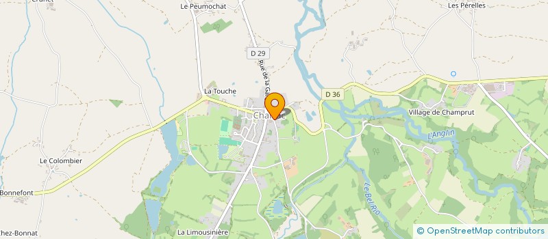 localisation de l'entreprise MONSIEUR ANDRE BOUQUINET à CHAILLAC