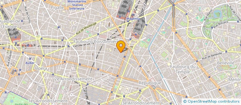 localisation de l'entreprise MONSIEUR ANDRE BOURDERIONNET à PARIS