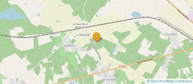 localisation de l'entreprise MONSIEUR ANDRE BOURDIN  CHATILLON-SUR-CHER