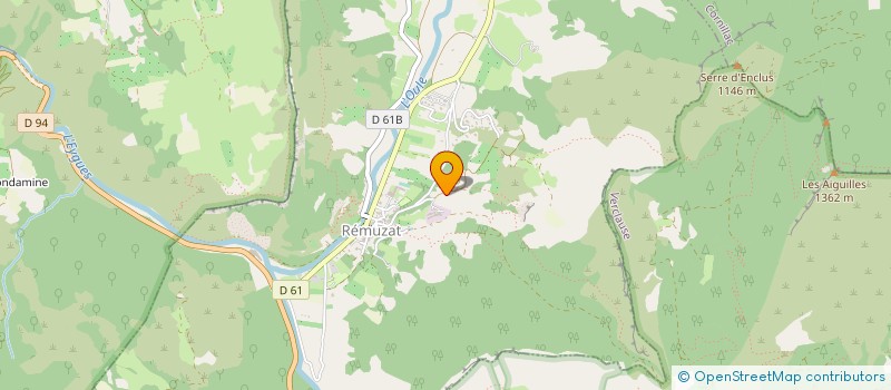 localisation de l'entreprise MONSIEUR ANDRE BOURGEAUD  REMUZAT