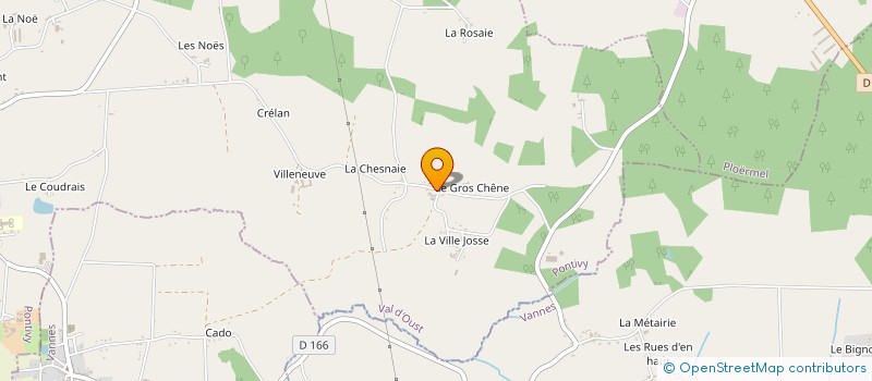 localisation de l'entreprise MONSIEUR ANDRE BOURY  LIZIO