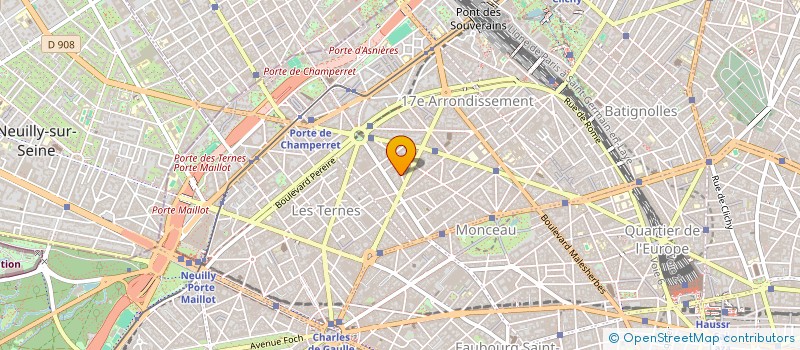 localisation de l'entreprise MONSIEUR ANDRE BOUTROUX  PARIS
