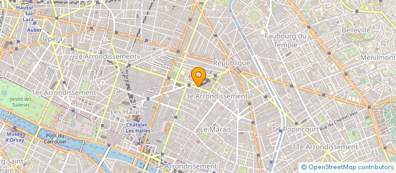 localisation de l'entreprise MONSIEUR ANDRE BOUVARD  PARIS