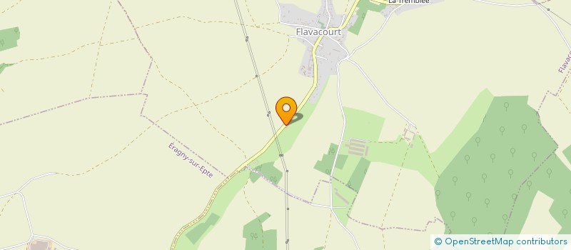 localisation de l'entreprise MONSIEUR ANDRE BOYELDIEU  FLAVACOURT