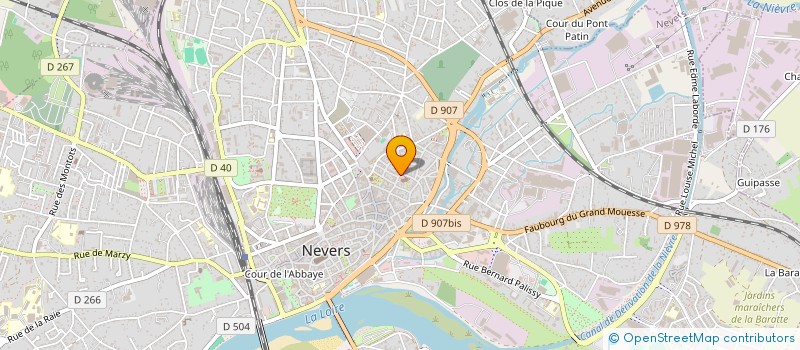 localisation de l'entreprise MONSIEUR ANDRE BOYER  QUEVEN