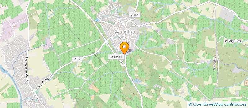 localisation de l'entreprise MONSIEUR ANDRE BOYER  CORNEILHAN