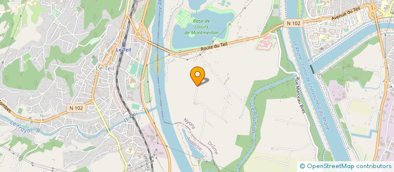 localisation de l'entreprise MONSIEUR ANDRE BRAUER  MONTELIMAR