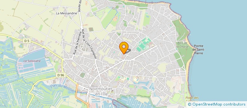 localisation de l'entreprise MONSIEUR ANDRE BREGEON  NOIRMOUTIER-EN-L'ILE