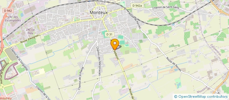 localisation de l'entreprise MONSIEUR ANDRE BRES  MONTEUX