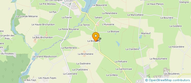 localisation de l'entreprise MONSIEUR ANDRE BRETON à LE GENEST-SAINT-ISLE