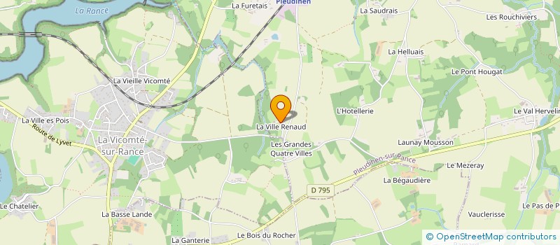 localisation de l'entreprise MONSIEUR ANDRE BRIAND à PLEUDIHEN-SUR-RANCE