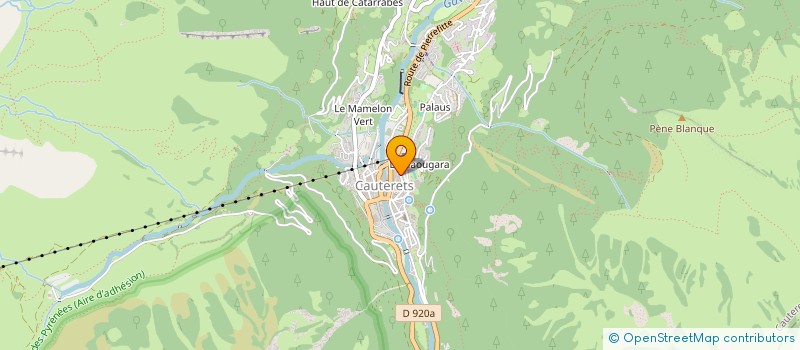 localisation de l'entreprise MONSIEUR ANDRE BRIVOIZAC à CAUTERETS