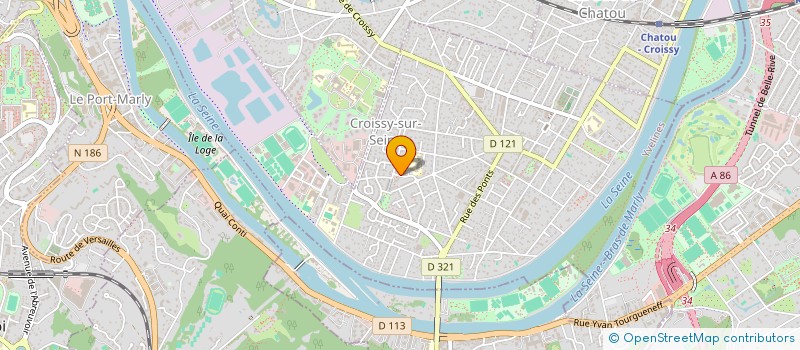 localisation de l'entreprise MONSIEUR ANDRE BROTO à CROISSY-SUR-SEINE