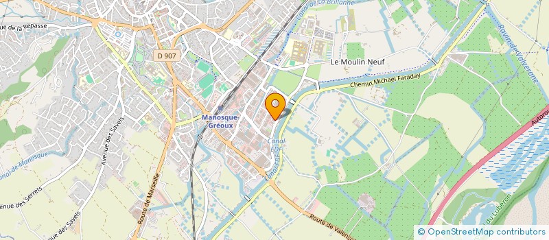 localisation de l'entreprise MONSIEUR ANDRE BRUNO à MANOSQUE