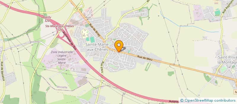 localisation de l'entreprise MONSIEUR ANDRE BRUZZESE  SAINTE-MARIE-AUX-CHENES