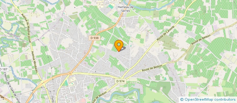 localisation de l'entreprise MONSIEUR ANDRE BUCH à CARPENTRAS