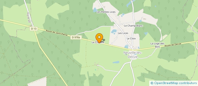 localisation de l'entreprise MONSIEUR ANDRE BUCHET à AVRIL-SUR-LOIRE