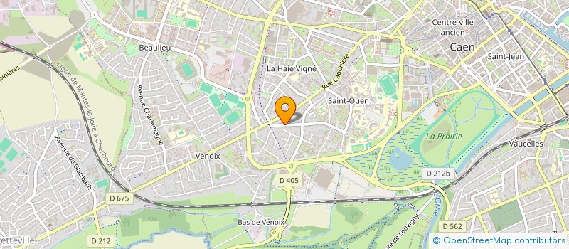localisation de l'entreprise MONSIEUR ANDRE BUENO à CAEN