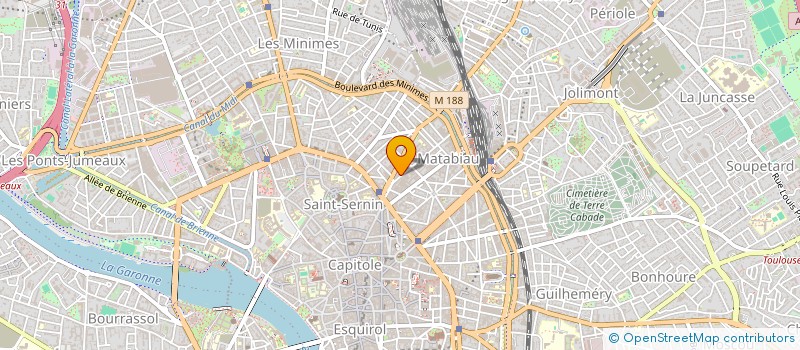 localisation de l'entreprise MONSIEUR ANDRE BUSSIERE à TOULOUSE
