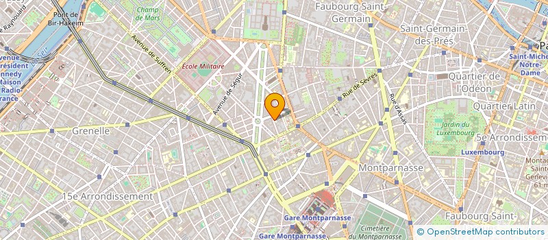 localisation de l'entreprise MONSIEUR ANDRE CABANNE  PARIS