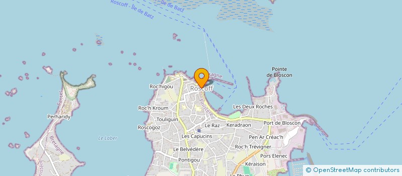localisation de l'entreprise MONSIEUR ANDRE CABIOCH à ROSCOFF