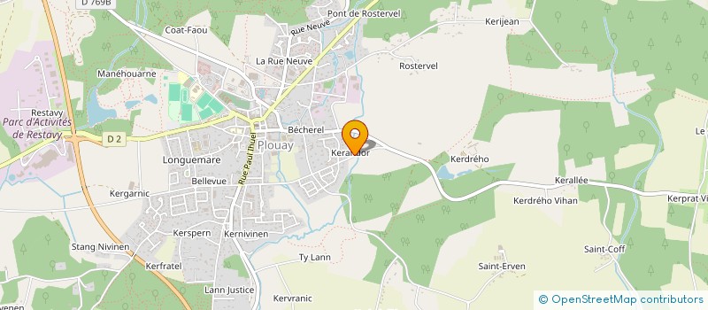 localisation de l'entreprise MONSIEUR ANDRE CADO à INGUINIEL
