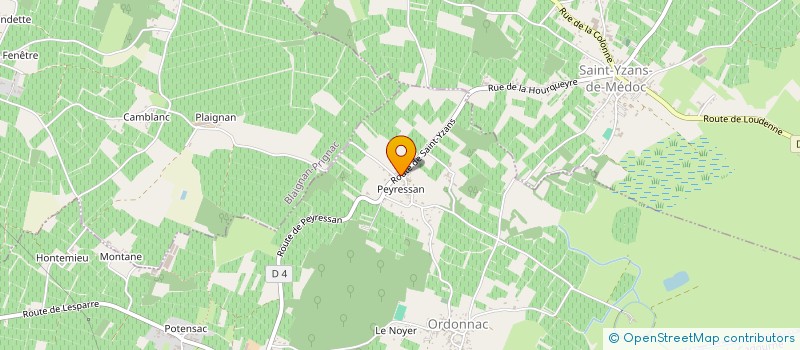 localisation de l'entreprise MONSIEUR ANDRE CAHIER  ORDONNAC