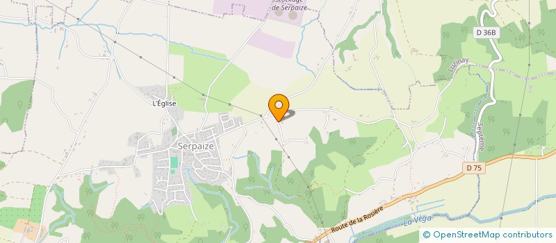 localisation de l'entreprise MONSIEUR ANDRE CALLAERT  SERPAIZE