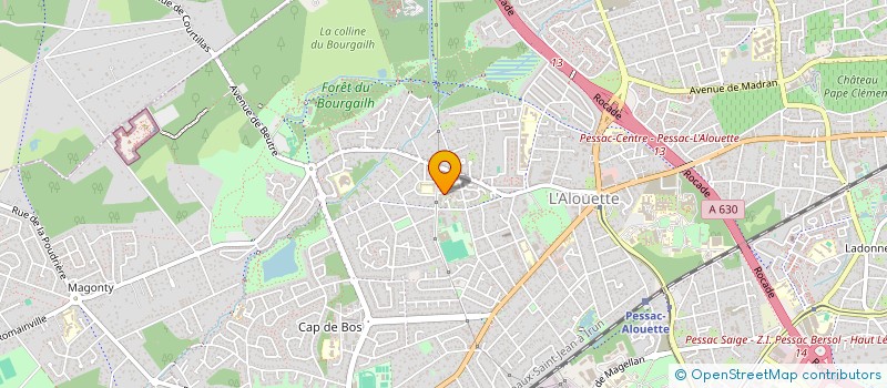 localisation de l'entreprise MONSIEUR ANDRE CALMEL à PESSAC