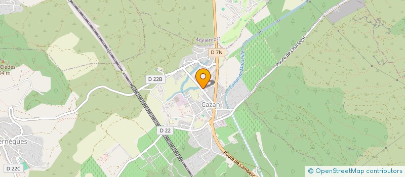 localisation de l'entreprise MONSIEUR ANDRE CAMPOS DE PINHO  VERNEGUES