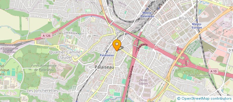 localisation de l'entreprise MONSIEUR ANDRE CAMPRODON  PALAISEAU