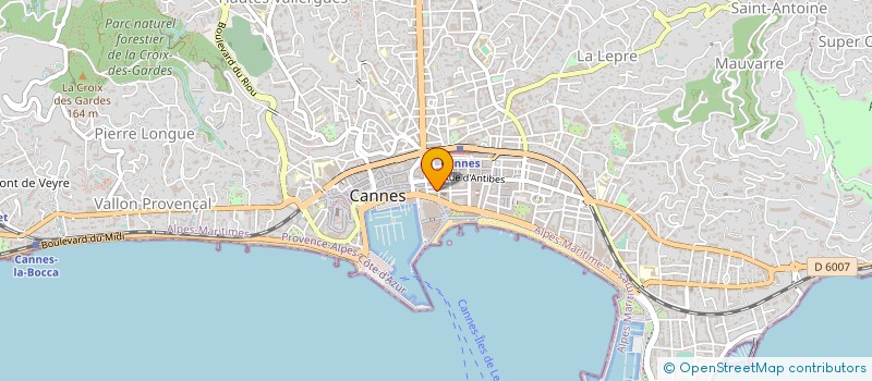 localisation de l'entreprise MONSIEUR ANDRE CANNELLE à CANNES