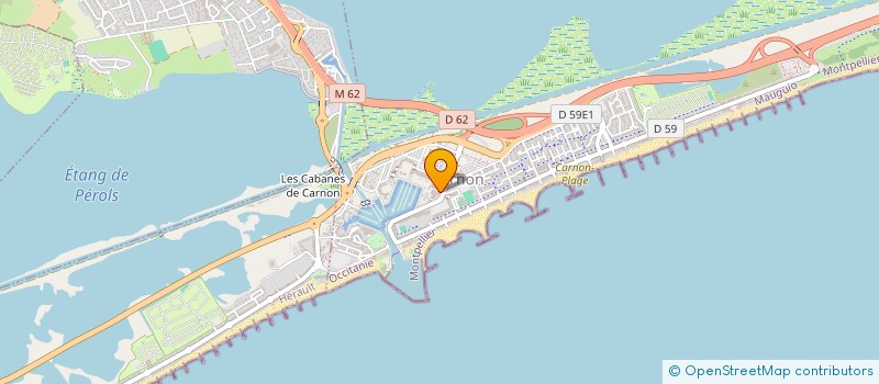 localisation de l'entreprise MONSIEUR ANDRE CANTIE  MAUGUIO