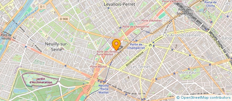 localisation de l'entreprise MONSIEUR ANDRE CARDINALI  PARIS