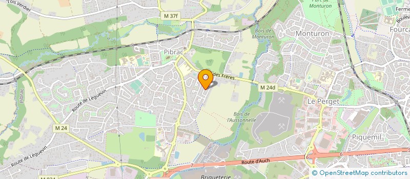 localisation de l'entreprise MONSIEUR ANDRE CARMES à PIBRAC