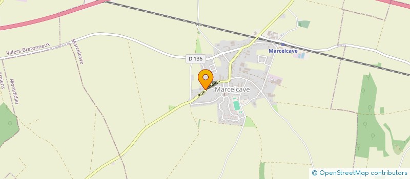 localisation de l'entreprise MONSIEUR ANDRE CARON  MARCELCAVE