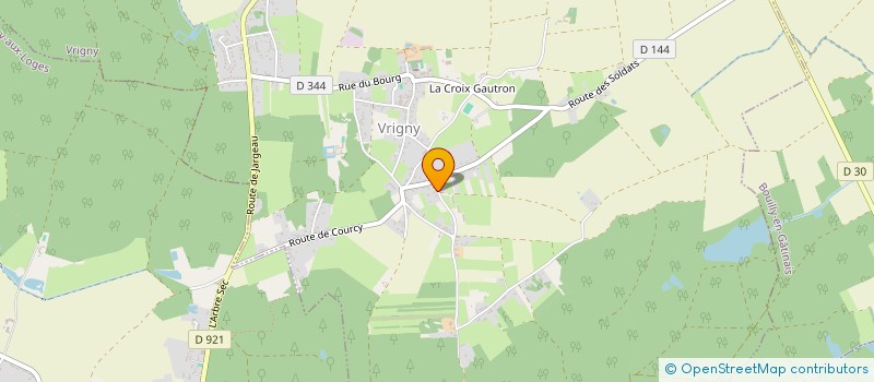 localisation de l'entreprise MONSIEUR ANDRE CARPENTIER à VRIGNY