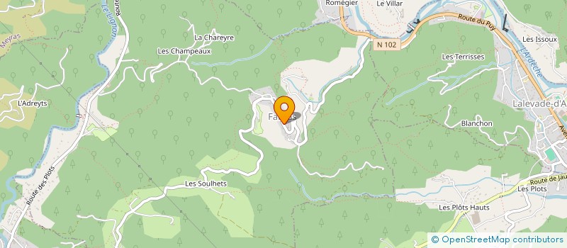 localisation de l'entreprise MONSIEUR ANDRE CARPENTIER à FABRAS
