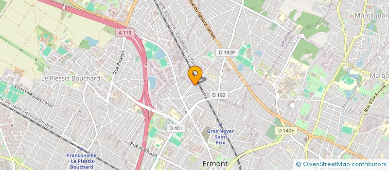 localisation de l'entreprise MONSIEUR ANDRE CARRE à SAINT-PRIX