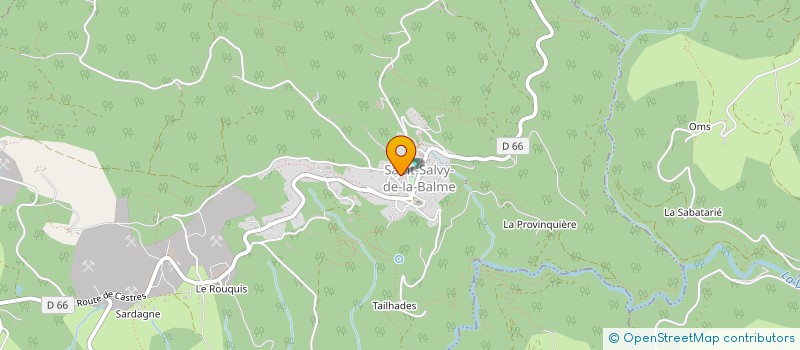 localisation de l'entreprise MONSIEUR ANDRE CARRIERE à NOAILHAC