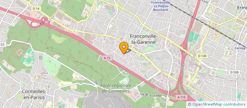 localisation de l'entreprise MONSIEUR ANDRE CARVALHO DA SILVA à FRANCONVILLE