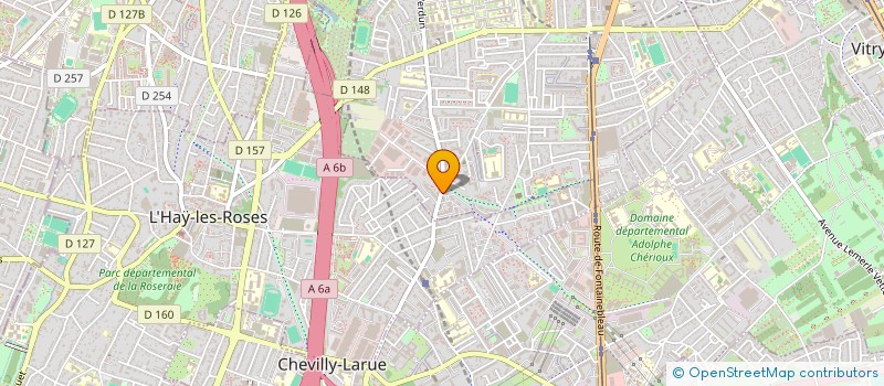 localisation de l'entreprise MONSIEUR ANDRE CARVALHO DE SOUZA  VILLEJUIF