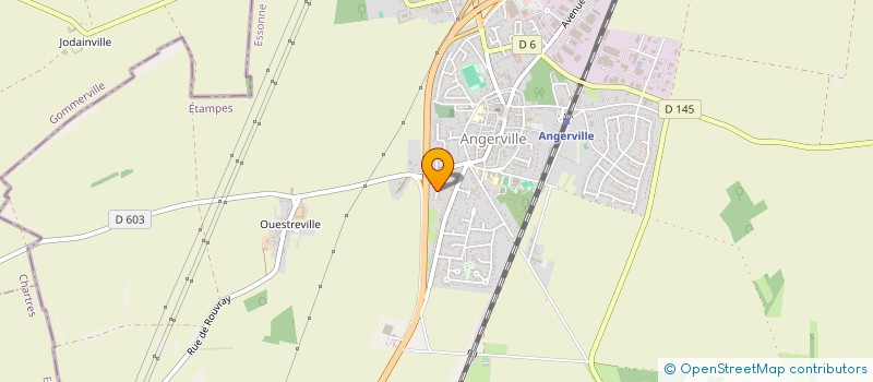 localisation de l'entreprise MONSIEUR ANDRE CARVALHO FERNANDES  ANGERVILLE